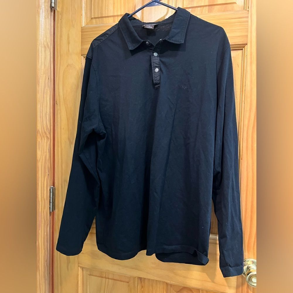 Michael Michael Kors size XL gorgeous black blouse